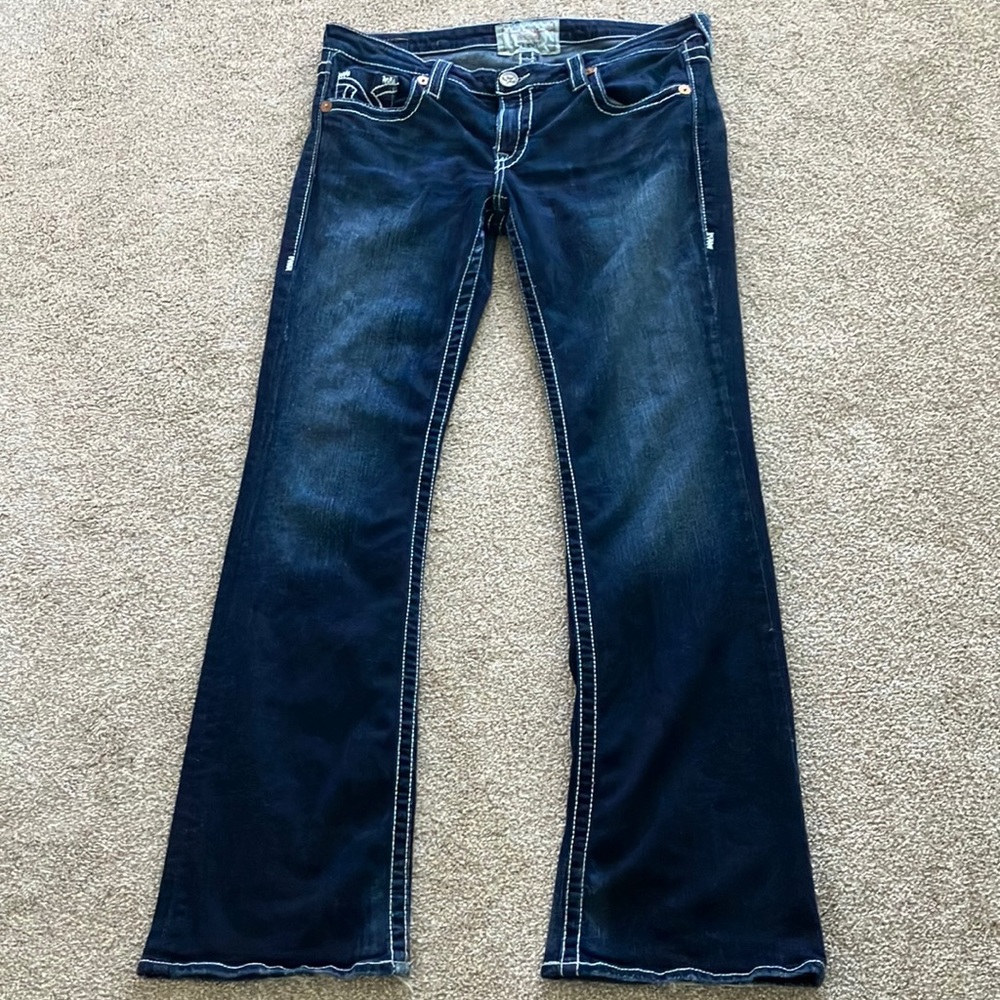 BIG STAR Liv Dark Blue Jeans Size 32L